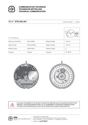 eta 255.461 Communication Technique