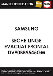 Samsung DV9 BB9445 Série Manuel D'utilisation
