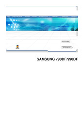 Samsung 990DF Mode D'emploi