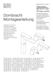 Dornbracht 52 000 021-FF Instructions De Montage