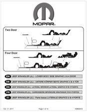 Mopar K6862818 Instructions De Montage