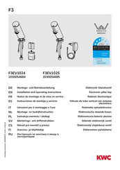 KWC 2030054684 Notice De Montage Et De Mise En Service