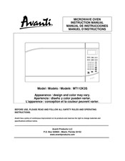 Awanti MT112K3S Manuel D'instructions