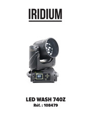 Iridium LED WASH 740Z Mode D'emploi