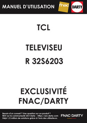 TCL R 32S6203 Mode D'emploi