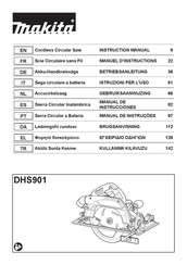 Makita DHS901 Manuel D'instructions