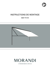 MORANDI MSF-FH-W Instructions De Montage