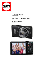 Canon IXUS 133 Guide D'utilisation