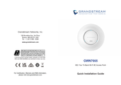 Grandstream GWN7665 Guide De Démarrage Rapide