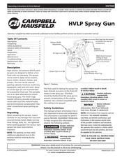 Campbell Hausfeld HV7000 Instructions D'utilisation Et Manuel De Pièces