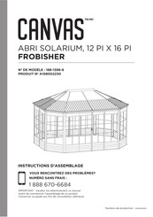 Canvas FROBISHER 188-1396-6 Instructions D'assemblage