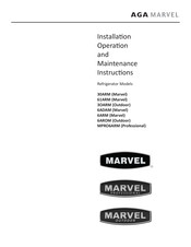 AGA MARVEL 30ARM Instructions D'installation, D'utilisation Et D'entretien