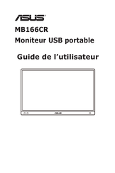 Asus MB166CR Guide De L'utilisateur