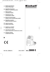 EINHELL MKA 2800 E Mode D'emploi