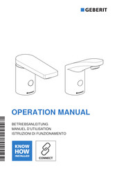 Geberit 185 Manuel D'utilisation