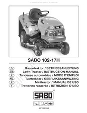 Sabo 102-17H Mode D'emploi