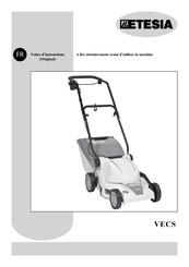 Etesia VECS Serie Notice D'instructions