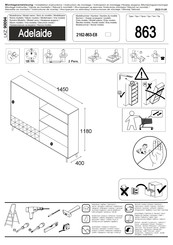 Inter-Furn Adelaide 863 Instructions De Montage