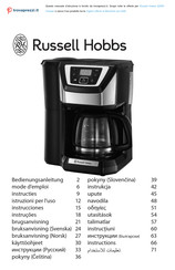 Russell Hobbs 22000 Chester Mode D'emploi