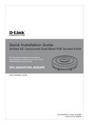 D-Link DWL-8620APE Guide D'installation Rapide