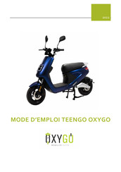 OxyGo TEENGO Serie Mode D'emploi