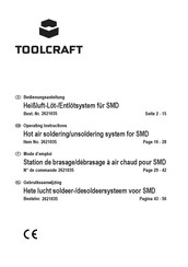 Toolcraft ZD-8908 Mode D'emploi