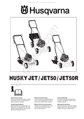 Husqvarna HUSKY JET50R Manuel D'instructions