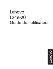 Lenovo L24e-20 Guide De L'utilisateur