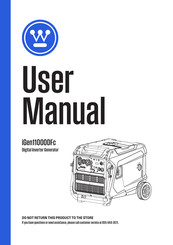 Westinghouse iGen11000DFc Manuel D'utilisation