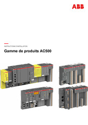 ABB AC500 Série Instructions D'installation