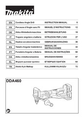 Makita DDA460ZK Manuel D'instructions