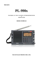 Tecsun PL-990 Serie Mode D'emploi