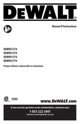 DeWalt DXWP61374 Manuel D'instructions