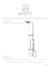 Anzzi ECHO SP-AZ022 Guide D'installation