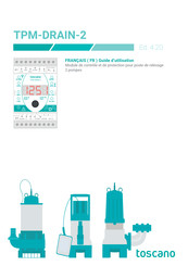 toscano TPM-DRAIN-2 Guide D'utilisation