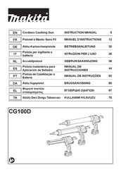 Makita CG100DSAX Manuel D'instructions