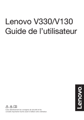 Lenovo V330 Série Guide De L'utilisateur