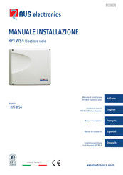 AVS Electronics RPT WS4 Manuel D'installation