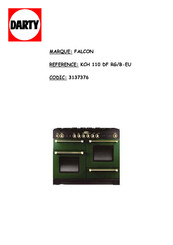 Falcon KCH110DF/EU Instructions D'utilisation Et D'installation