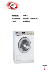 Miele PW 5062 Notice D'utilisation Et D'installation