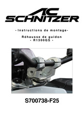 AC Schnitzer S700738-F25 Instructions De Montage