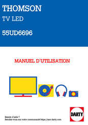 THOMSON 55UD6696 Manuel D'utilisation