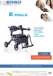 ErgoConcept E-Walk Guide D'utilisation