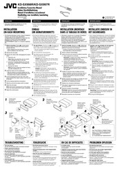 JVC KD-SX998R Manuel D'installation/Raccordement