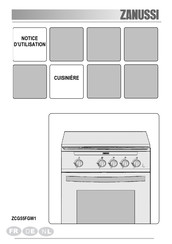 Zanussi ZCG55FGW1 Notice D'utilisation