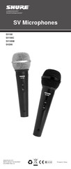 Shure SV200 Mode D'emploi