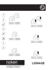 Porcelanosa noken LIGNAGE 100238516-N199998973 Mode D'emploi