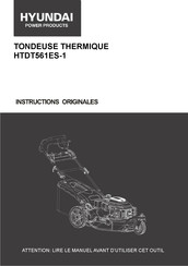 Hyundai power products HTDT561ES-1 Instructions D'origine