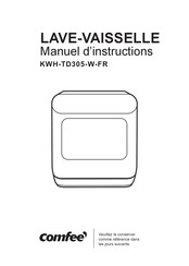 Comfee KWH-TD305-W-FR Manuel D'instructions