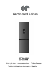 CONTINENTAL EDISON CEFC325NFB Guide D'utilisation